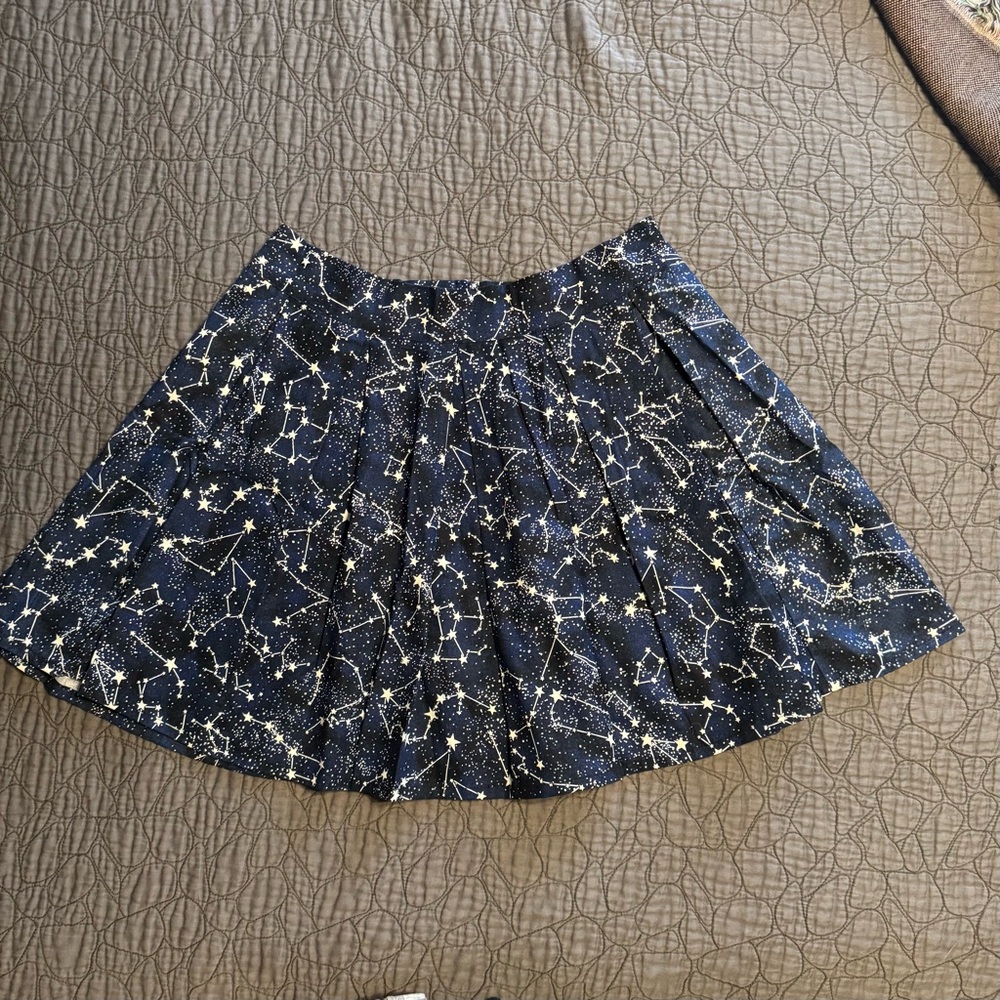 Handmade Glow in the Dark Skirt With Pockets